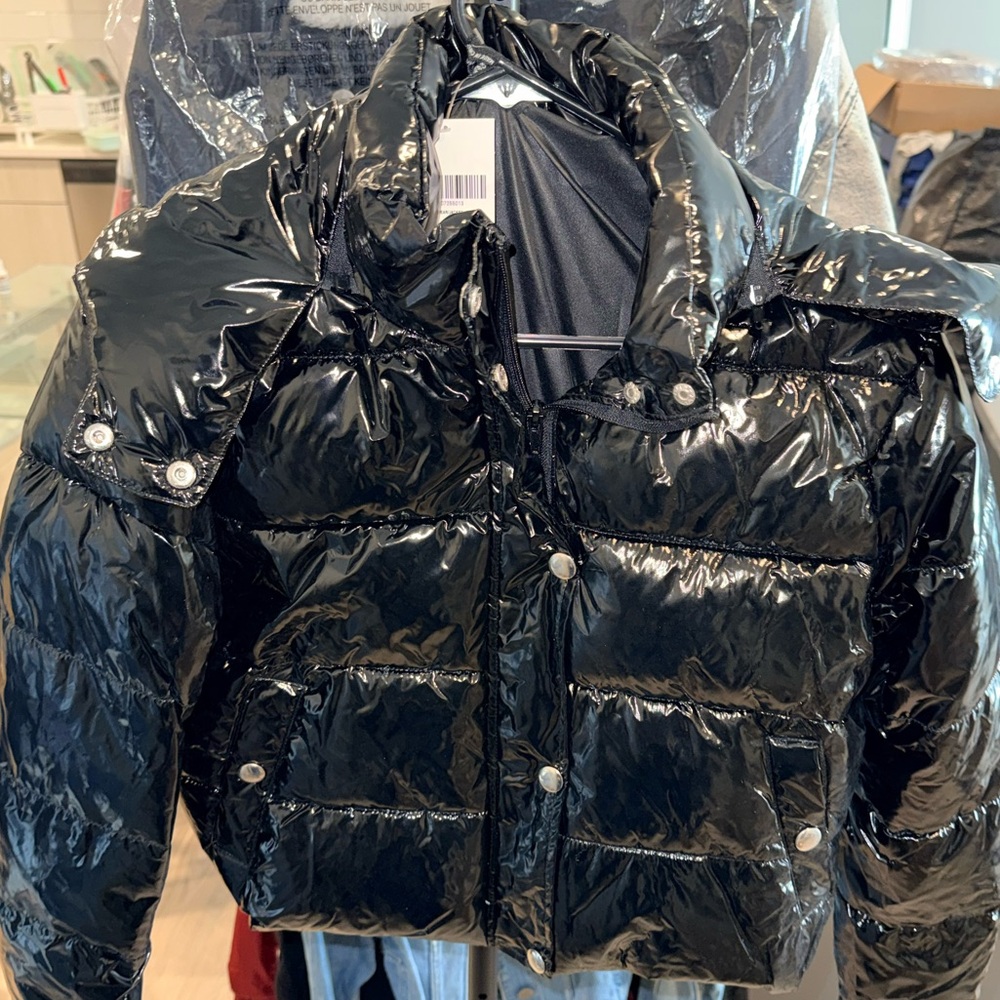 Forever 21 Black Puffer Jacket